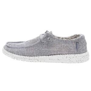 Hey Dude Wendy L Linen Iron 10 Grey Women’s Shoes
